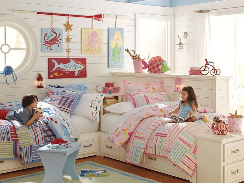 Quarto infantil para menino e menina