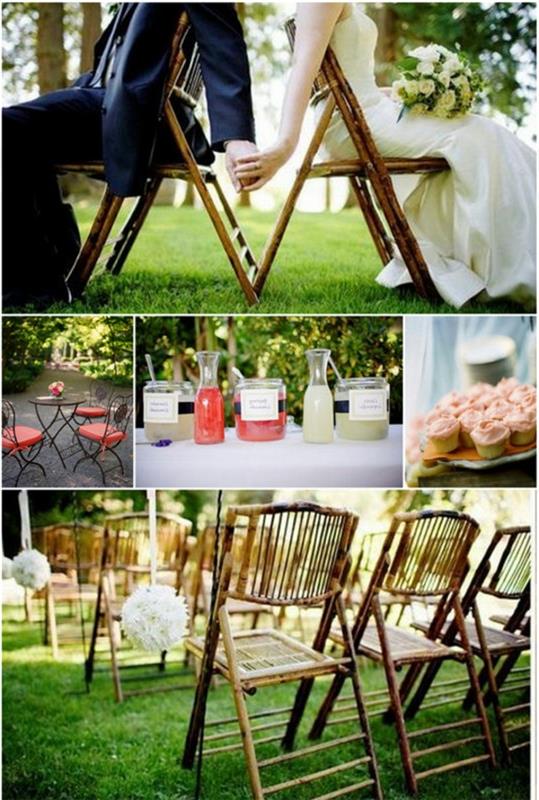 vintage-tarzı-deco-düğün-açık havada