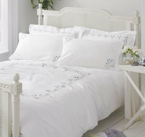 posteljnina iz belega bombaža-posteljnina-vintage-vezena-cvetlično spremenjena